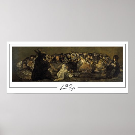 Francisco Goya Zedign アートポスター #262 ポスター (正面)