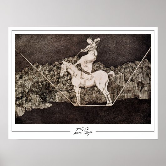 Francisco Goya Zedign アートポスター #394 ポスター (正面)