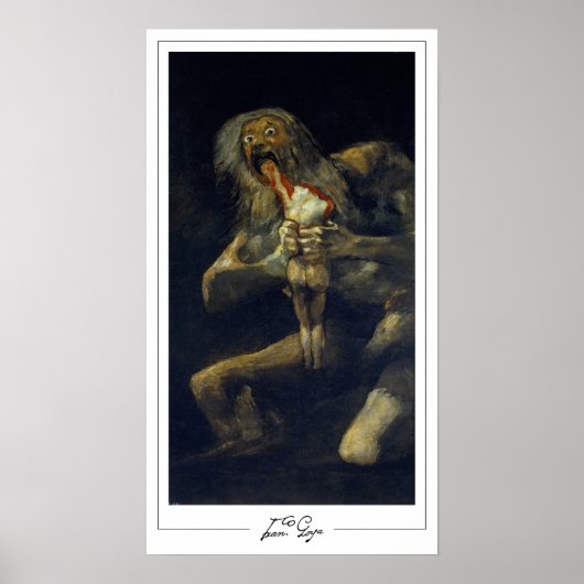 Francisco Goya Zedign アートポスター #457 ポスター (正面)