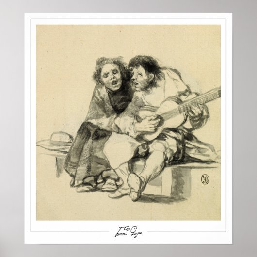 Francisco Goya Zedign アートポスター #516 ポスター (正面)