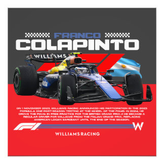 Franco colapinto フォトプリント           
