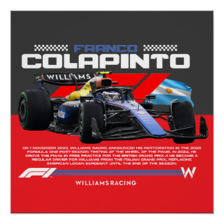 Franco colapinto ポスター