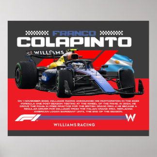Franco colapinto ポスター