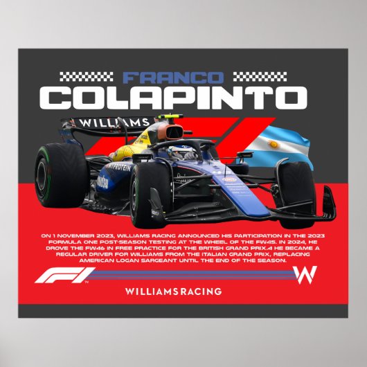 Franco colapinto ポスター (正面)