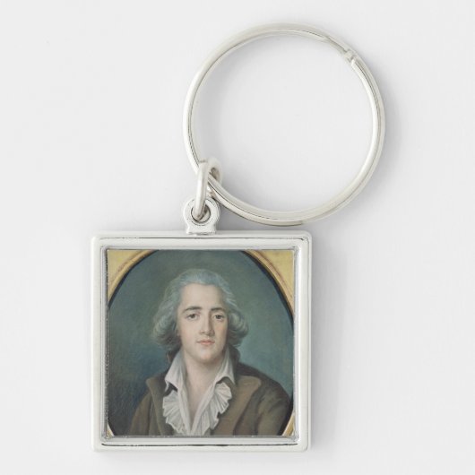 FrancoisルネVicomte de 2のポートレート キーホルダー (正面)