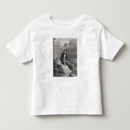 FrancoisルネVicomte de Chateaubriand トドラーTシャツ (正面)