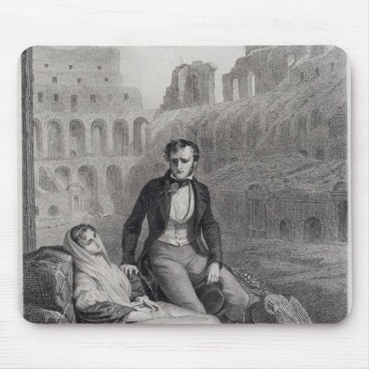 FrancoisルネVicomte de Chateaubriand マウスパッド (正面)