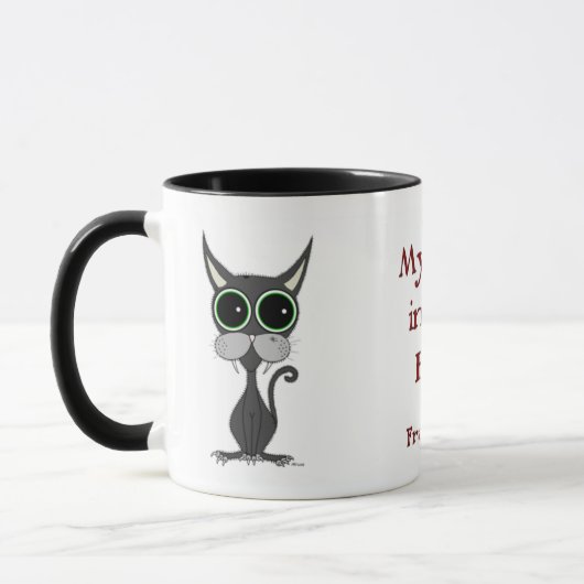 Francois猫 マグカップ (左)