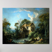 François Boucher Mill at Charenton ポスター (正面)