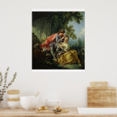François Boucher The Four Seasons: Spring Frühling ポスター (キッチン)