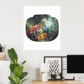 François Boucher The Four Seasons: Spring Frühling ポスター (ホームオフィス)