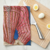 Francois Clouet – メアリー、スコット女王 キッチンタオル (四つ折り)