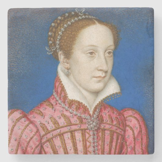 Francois Clouet – メアリー、スコット女王 ストーンコースター (正面)