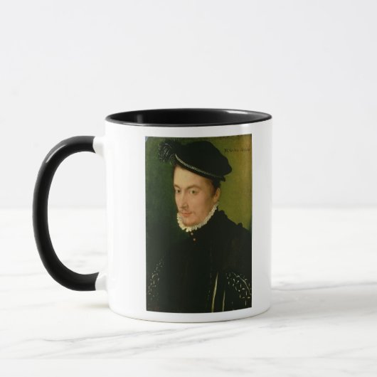 、Francois de Valoisアランソンの1560年代の公爵 マグカップ (左)