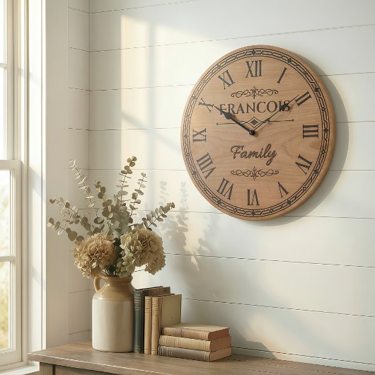 FRANCOIS Family Wall Clock ラージ壁時計