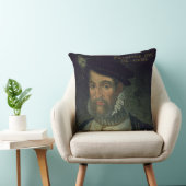 Francois Guise (1519-63年の) Fre第2公爵の、ポートレート クッション (椅子)