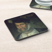 Francois Guise (1519-63年の) Fre第2公爵の、ポートレート コースター (左側)
