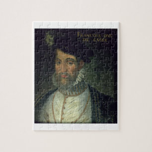 Francois Guise (1519-63年の) Fre第2公爵の、ポートレート ジグソーパズル