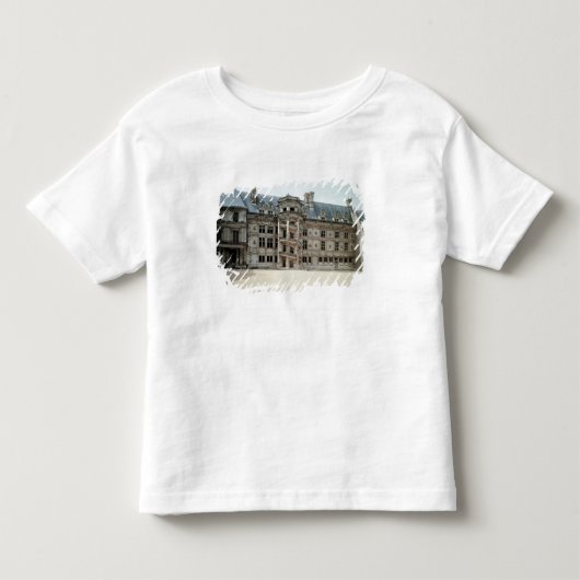 Francois Iの翼の南東の正面 トドラーTシャツ (正面)