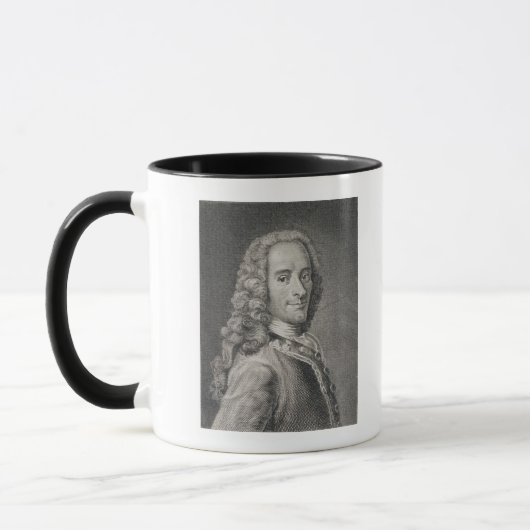 Francois Marie Arouet de Voltaire マグカップ (左)