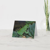 Francoiseカエル シーズンカード (正面)