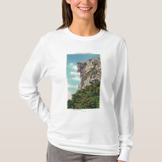 Franconiaのノッチの州立公園 Tシャツ (正面)