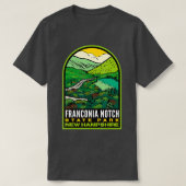 Franconia Notch State Park New Hampshire Tシャツ (デザイン正面)