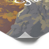 Franconia Notch State Park Travel Poster ポスター (角)