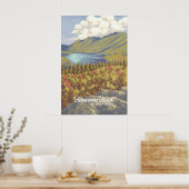 Franconia Notch State Park Travel Poster ポスター (キッチン)