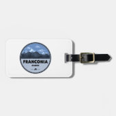 Franconia Range New Hampshire Camping ラゲッジタグ (正面横)
