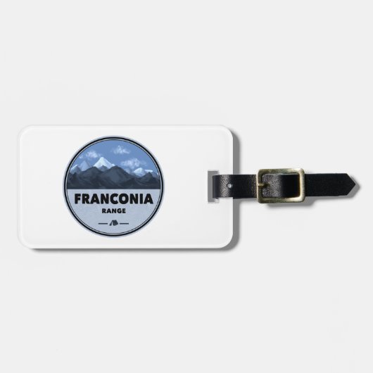 Franconia Range New Hampshire Camping ラゲッジタグ (正面横)