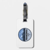Franconia Range New Hampshire Camping ラゲッジタグ (裏面縦)