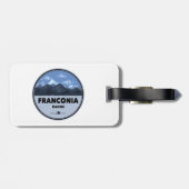 Franconia Range New Hampshire Camping ラゲッジタグ (裏面横)