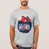 Frangela - The Final Word T-shirt round logo Tシャツ (正面)