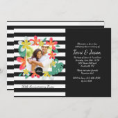 Frangipaniによっては写真の招待状が開花します 招待状 (正面/裏面)