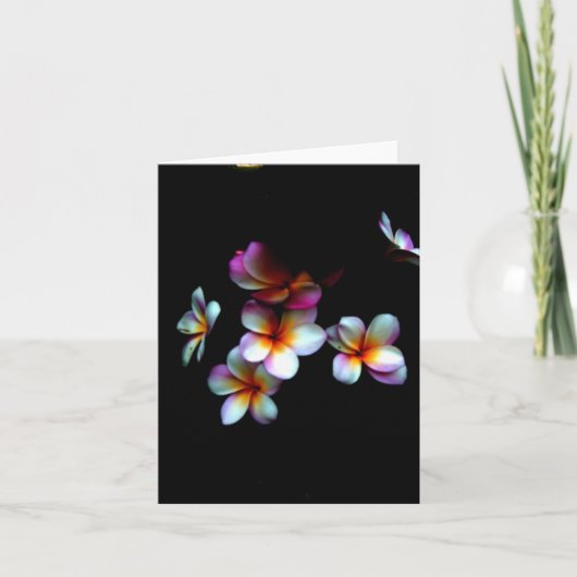 frangipaniのnotecard カード (正面)