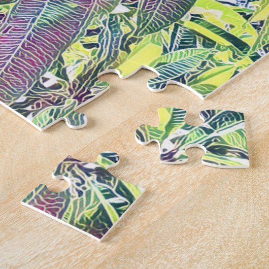 Frangipani Tree Cairns Australia tropical ジグソーパズル (側面)