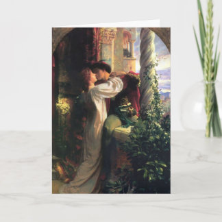Frank Dicksee、ロミオおよびJulietの挨拶状 カード