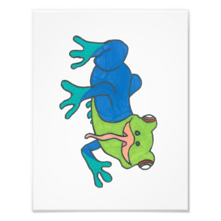 Frank the Frog Print フォトプリント
