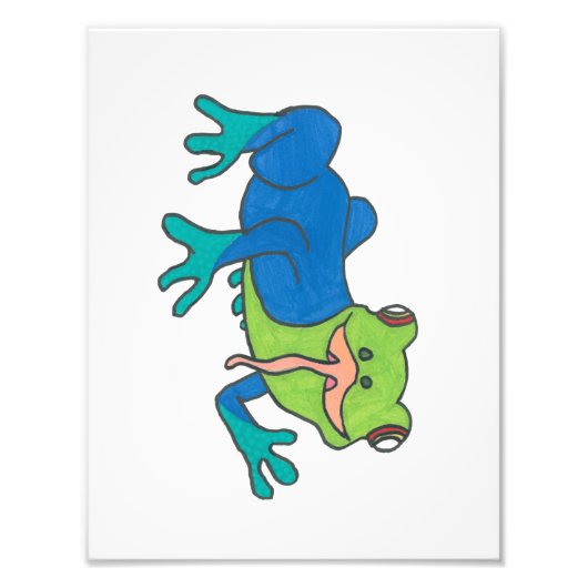 Frank the Frog Print フォトプリント (正面)