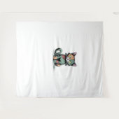 FrankenCatオーバーサイズTシャツ タペストリー (正面(横))