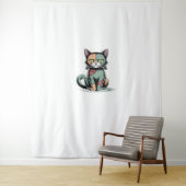 FrankenCatオーバーサイズTシャツ タペストリー (インサイチュ)