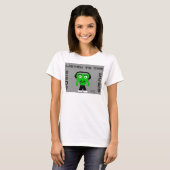 FrankenCheeseは音楽女性の話をTシャツを聞きます Tシャツ (正面フル)