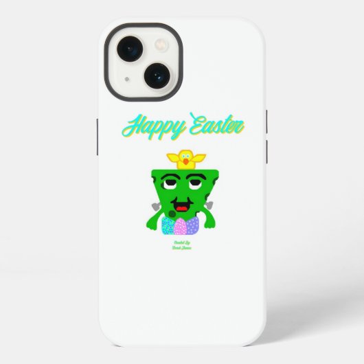 FrankenCheese イースター Apple iPhone 13 カバー (裏面)
