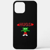 FrankenCheese Hugs Apple iPhone 12 Pro Maxケース Case-Mate iPhoneケース (裏面)