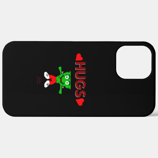 FrankenCheese Hugs Apple iPhone 12 Pro Maxケース Case-Mate iPhoneケース (裏面 / 右)