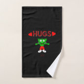FrankenCheese Hugs Bathroom Towel Set バスタオルセット (ハンドタオル)
