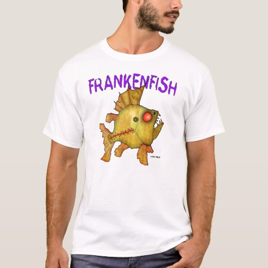 FRANKENFISHの軽いワイシャツ Tシャツ (正面)