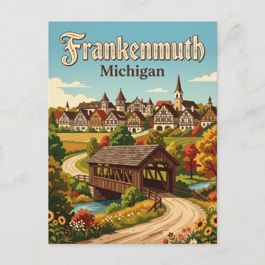 Frankenmuth USA ポストカード (正面)