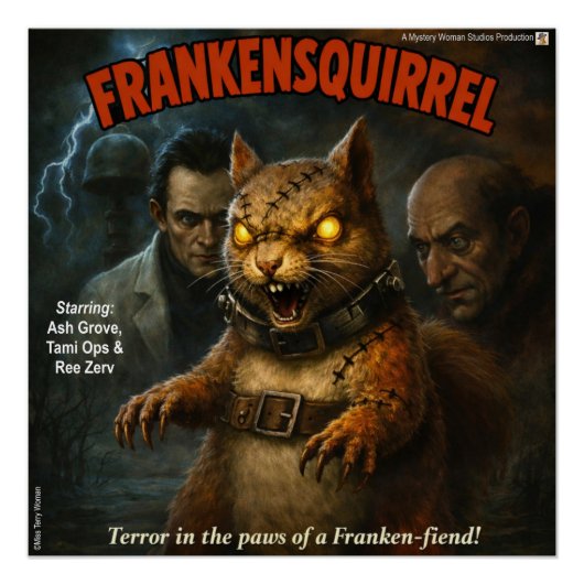 Frankensquirrel ポスター (正面)